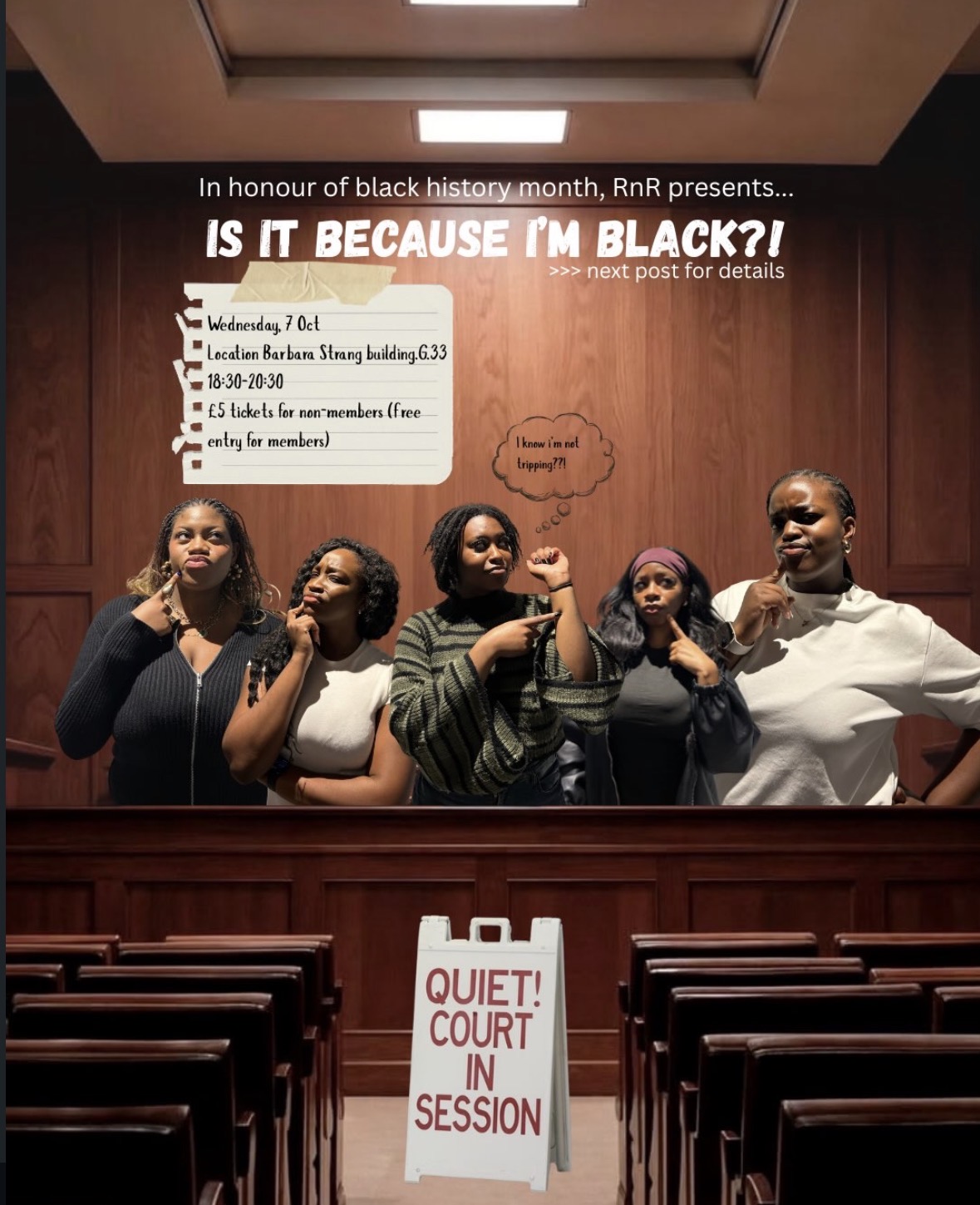 Is It Because I’m Black? — Barbara Strang Teaching Centre | EventsList ...