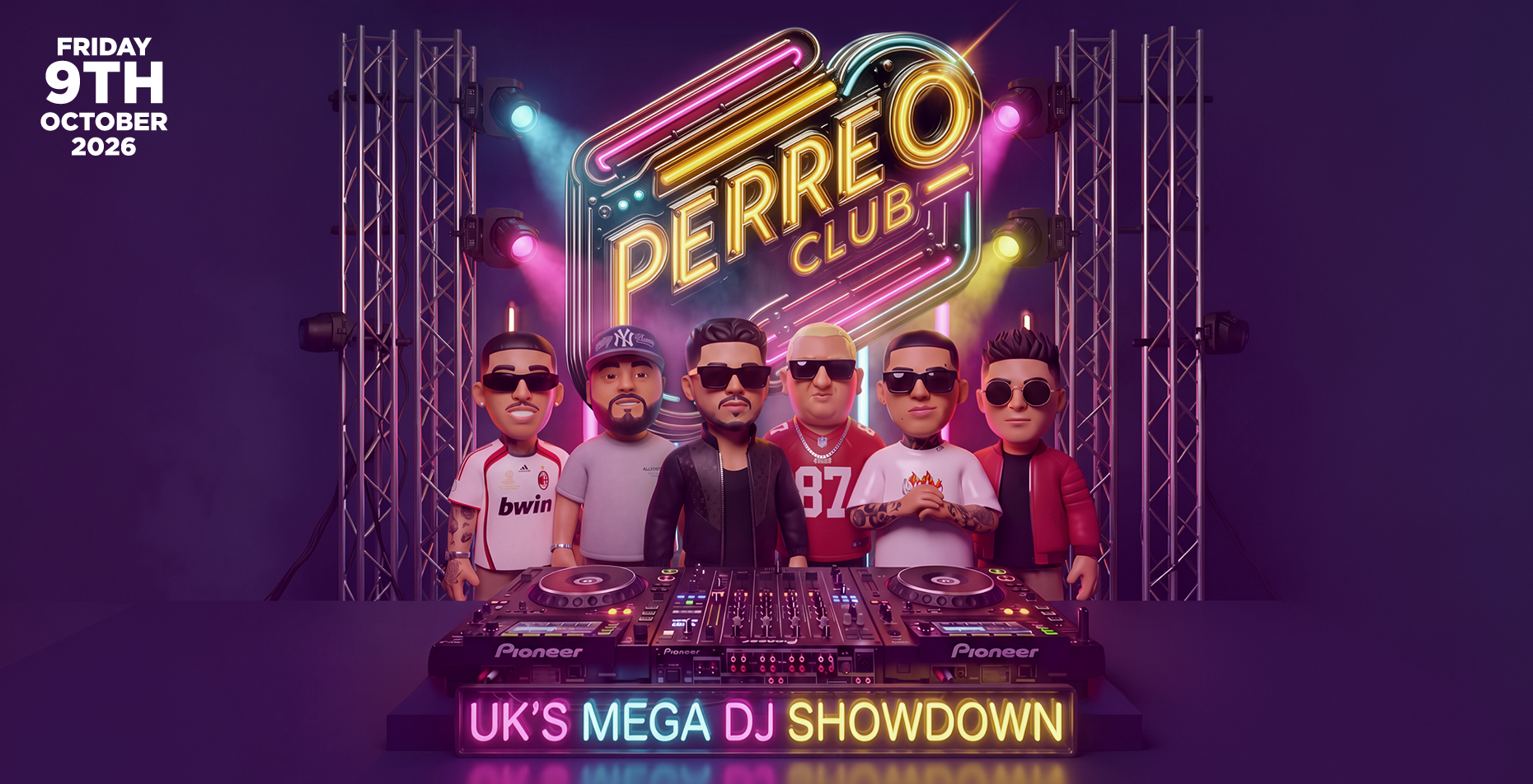PERREO CLUB "LONDON'S MEGA REGGAETON PARTY" @PARADISE-FRI 9TH OCTOBER 26