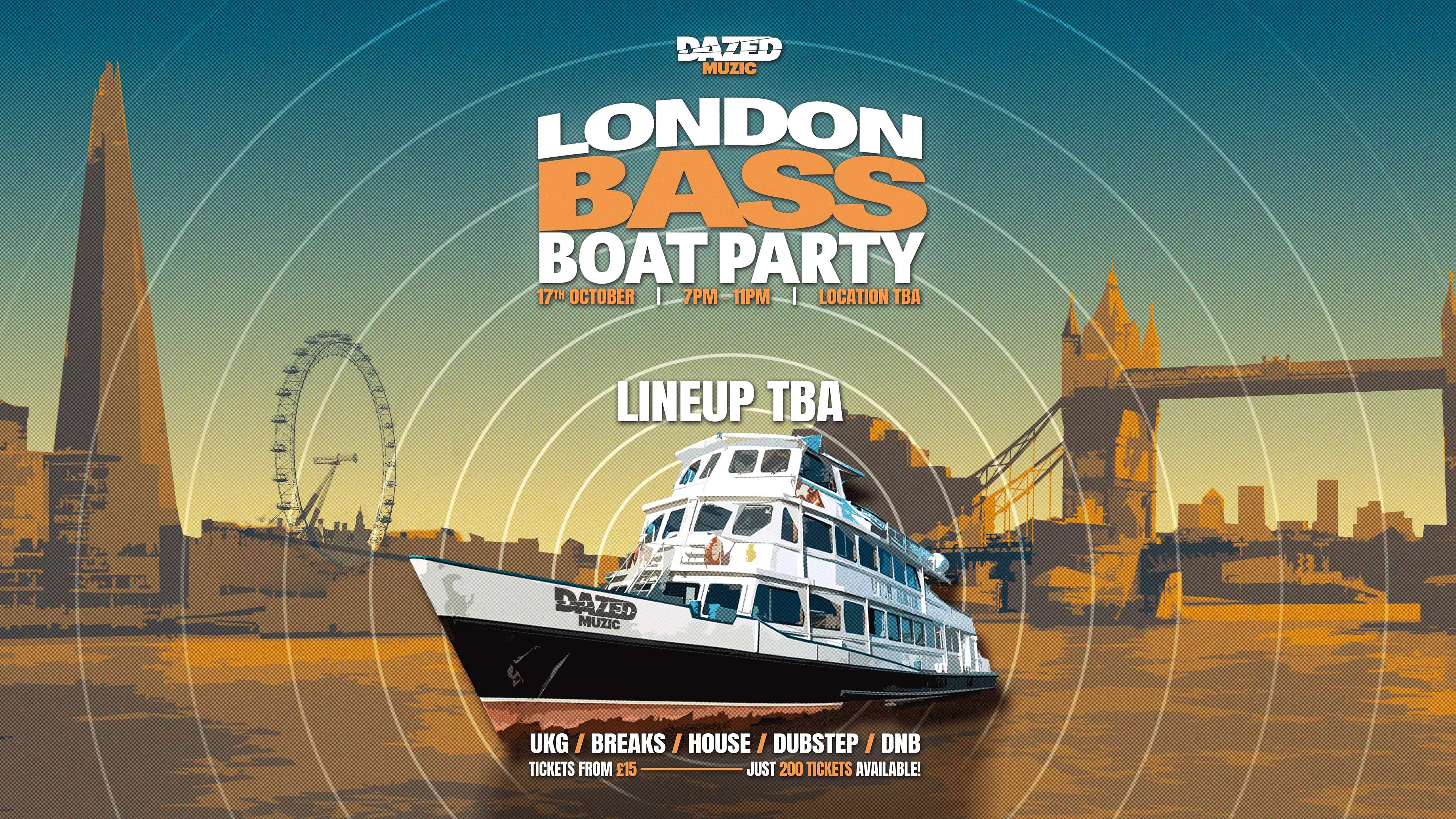 London Bass Boat Party