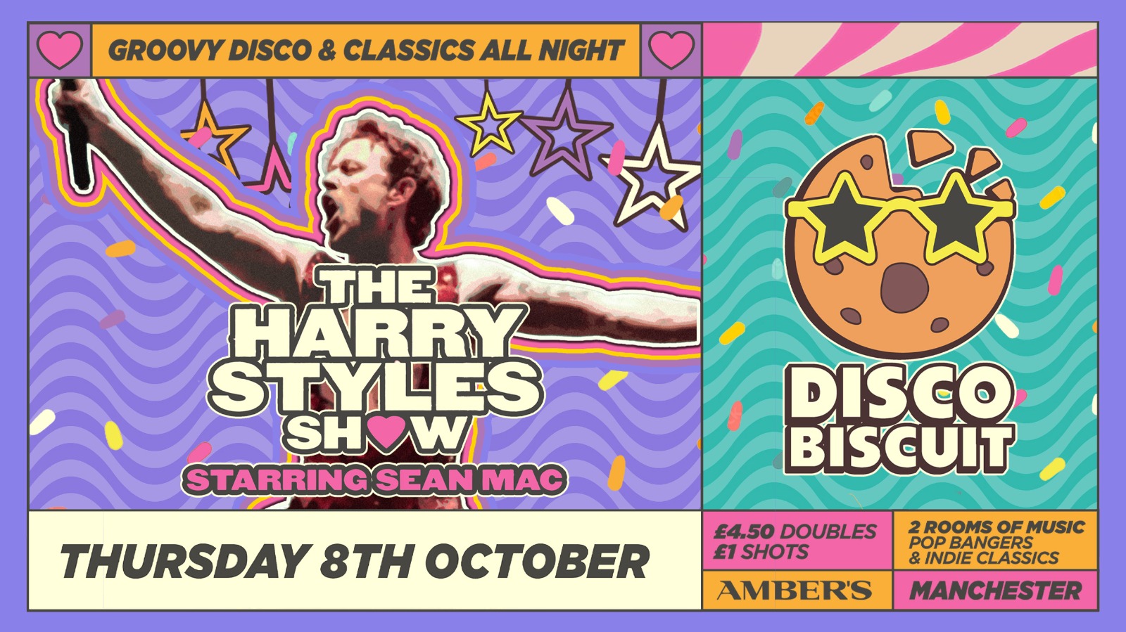 DISCO BISCUIT presents THE HARRY STYLES SHOW 🍪 💃 UK's BIGGEST HARRY STYLES TRIBUTE 🪩