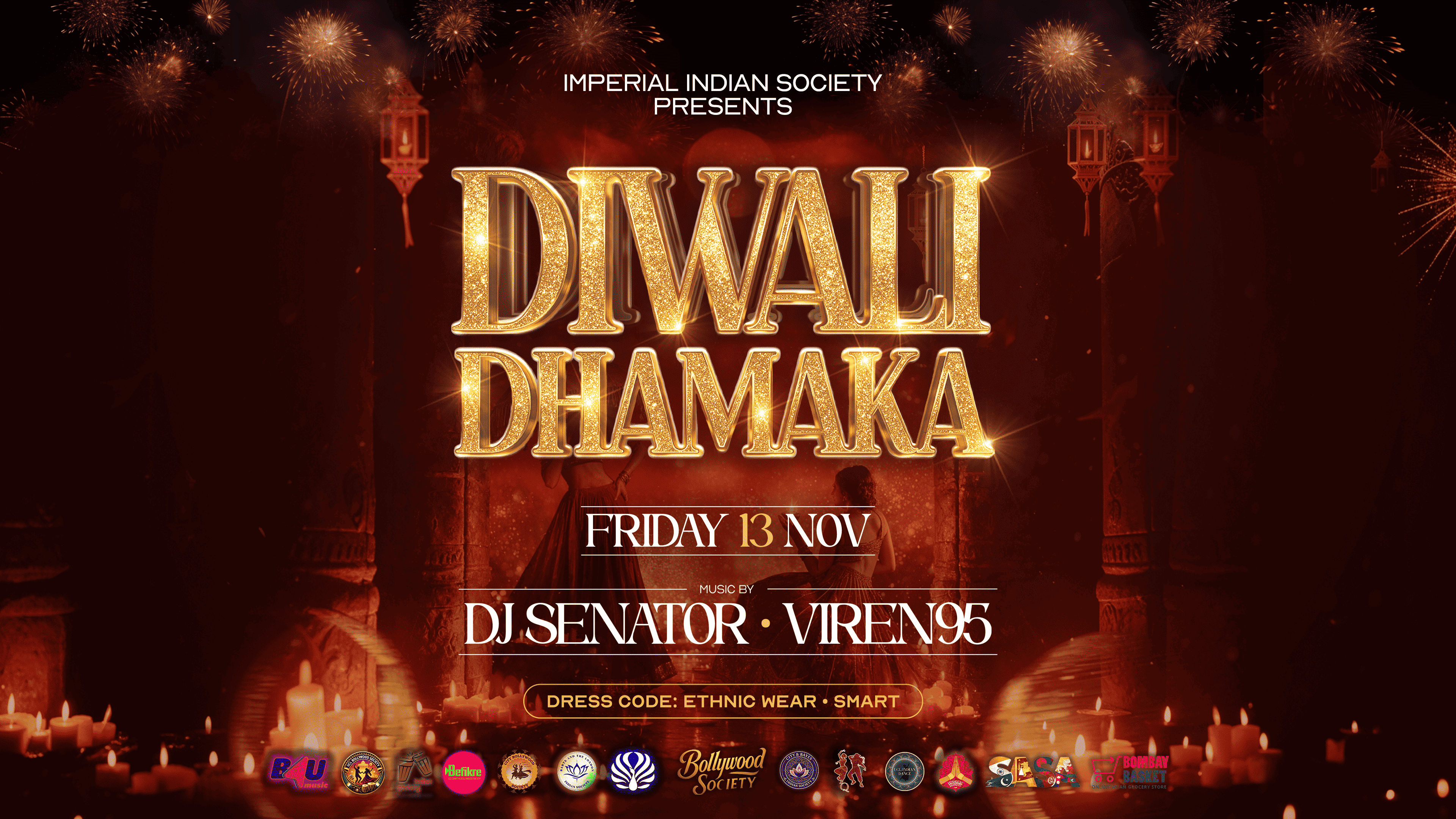 Diwali Dhamaka - The Official London Unis Celebration at Outernet