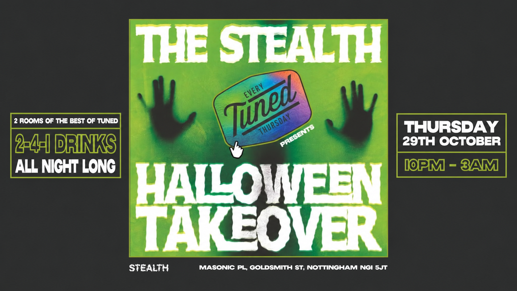 The Stealth x Tuned BCL Halloween Take Over! - Halloween Special! - 29/10/26