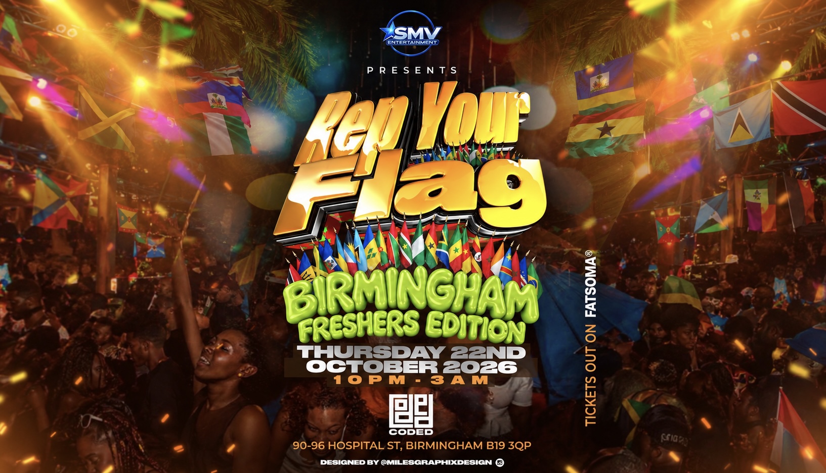REP YOUR FLAG BIRMINGHAM FRESHERS EDITION