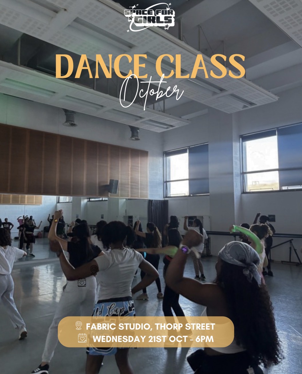 Space for Girls: October Dance Class👻