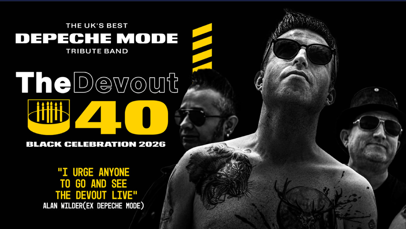 🚨 TONIGHT! DEPECHE MODE’S GREATEST HITS starring No.1 tribute The Devout