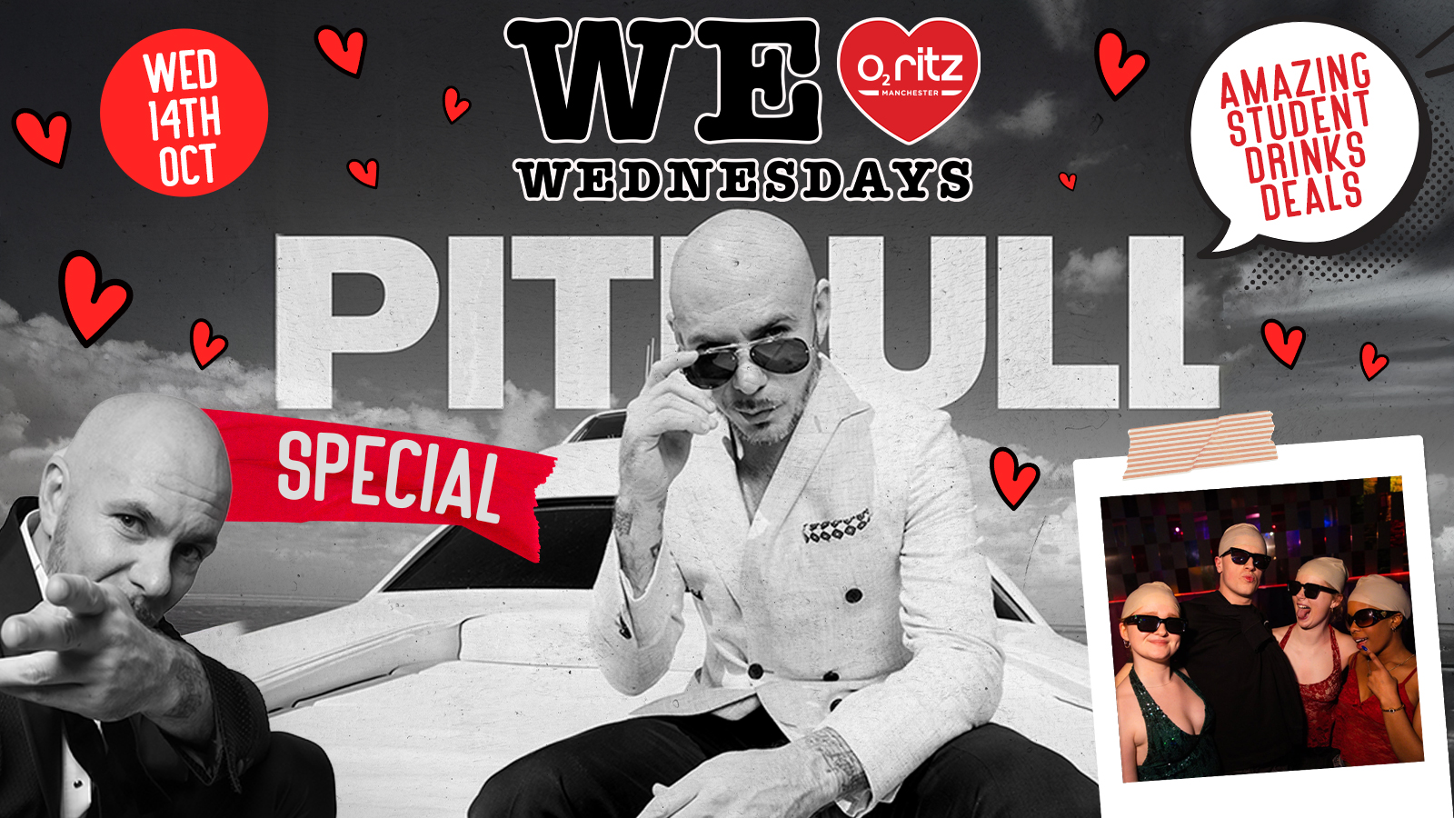 WE LOVE ❤️ WEDNESDAYS - ONLINE TICKETS SOLD OUT. SPACE FOR 200 PAYERS ON THE DOOR FROM 12.30