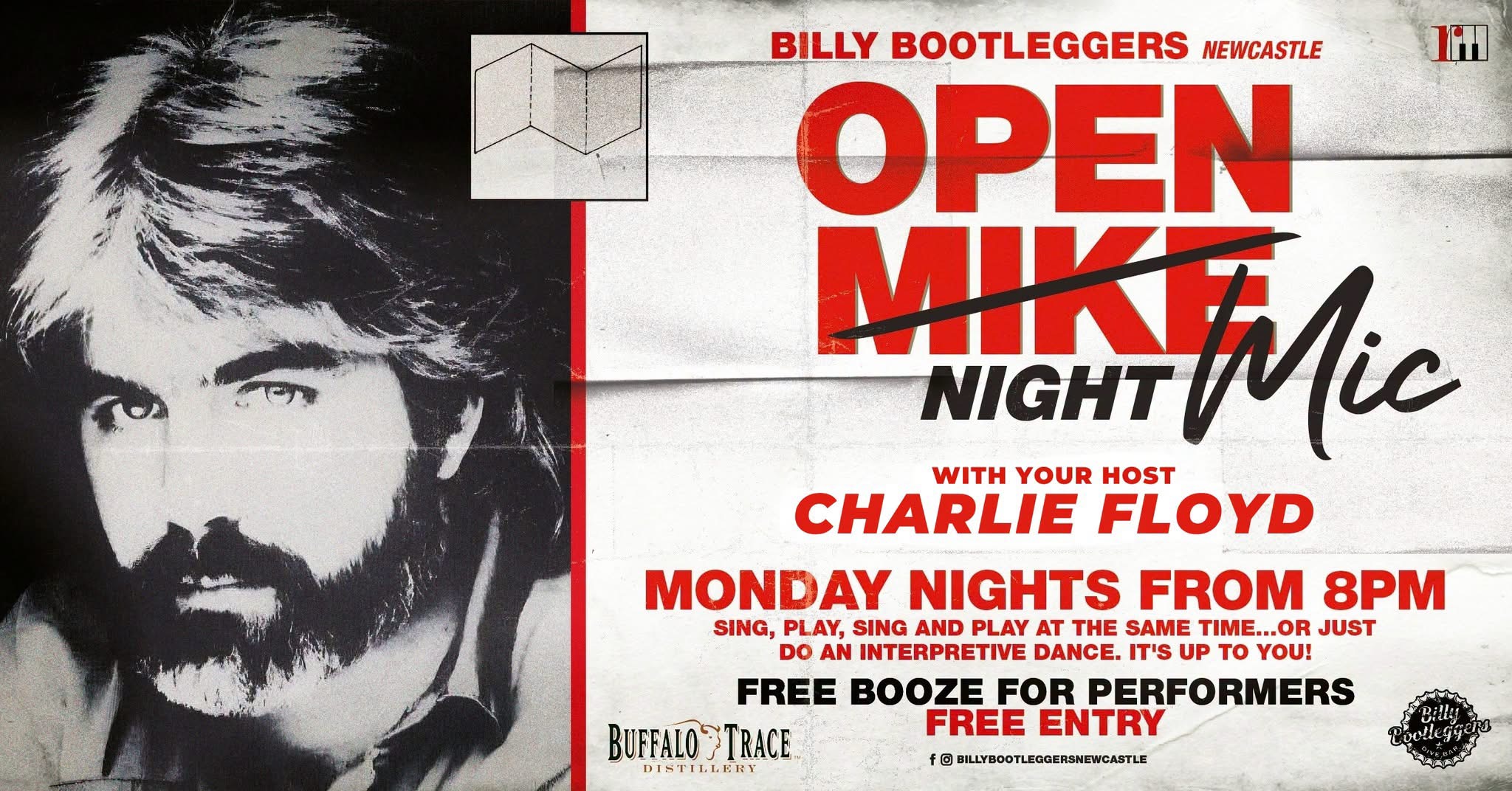 Open Mic Night - Every Monday @ Billy's — Billy Bootleggers | 9 Nov ...