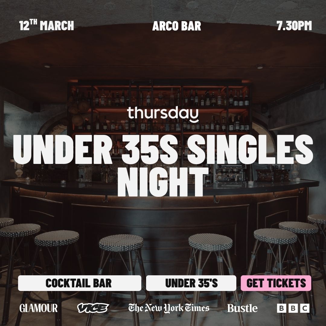 Thursday | Under 35’s Singles Night | Arco Bar