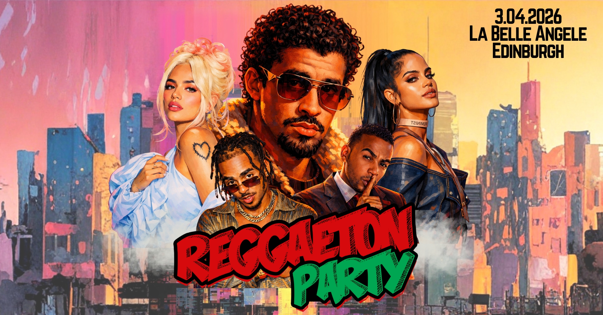 Reggaeton Party (Edinburgh) April 2026