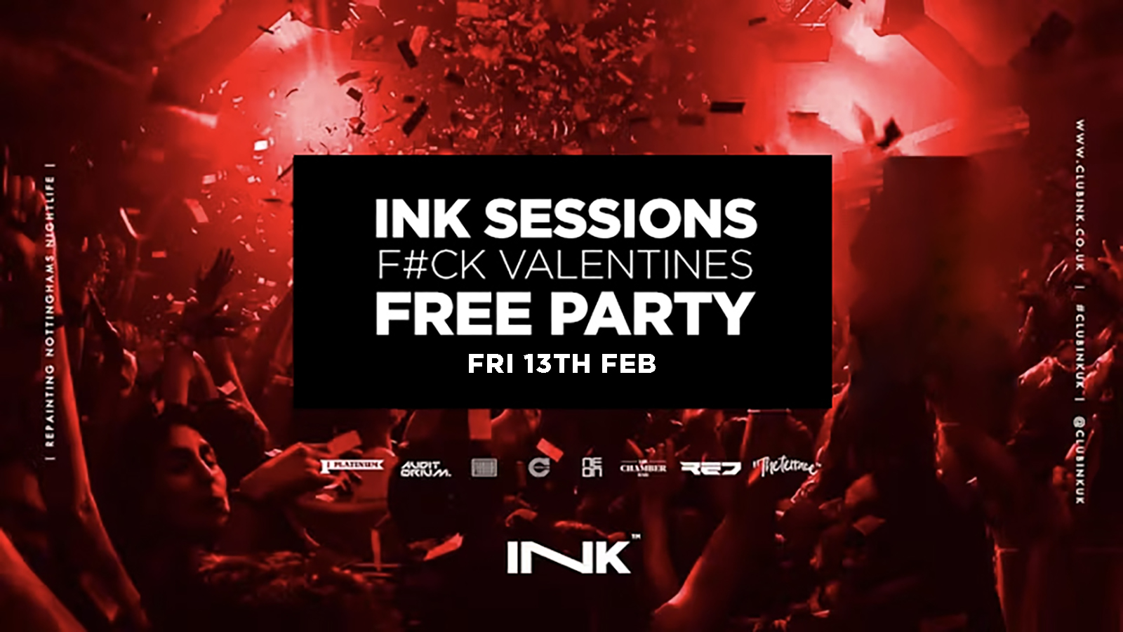 Ink Sessions – Every Friday – Valentines Special