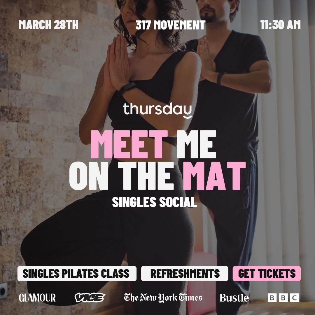 Saturday | Meet Me on the Mat Singles Social | 317 Movement