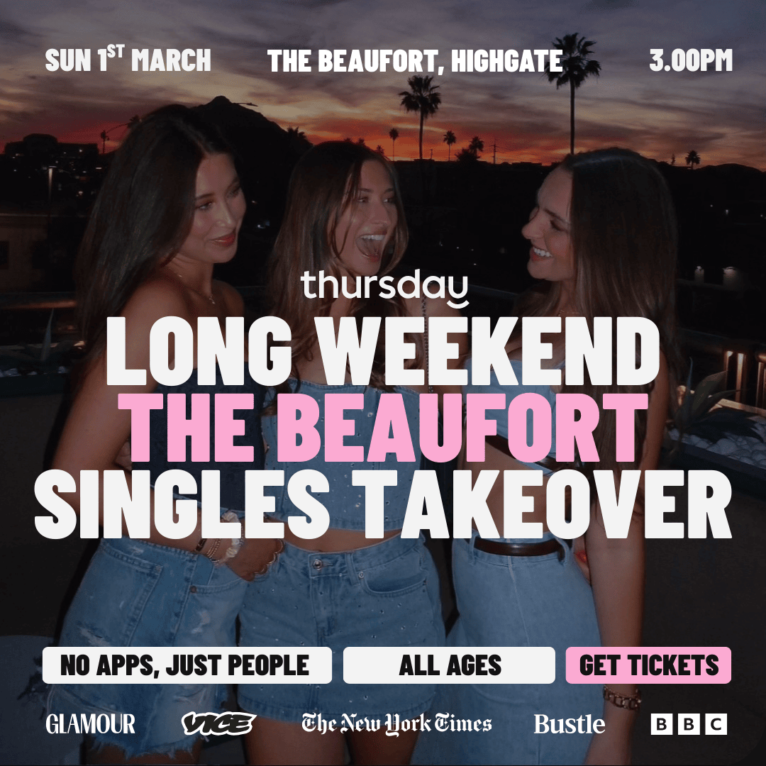 Sunday | LONG WEEKEND Singles Sunday Sesh @ The Beaufort | Highgate (All Ages) PUBLIC HOL THE NEXT DAY
