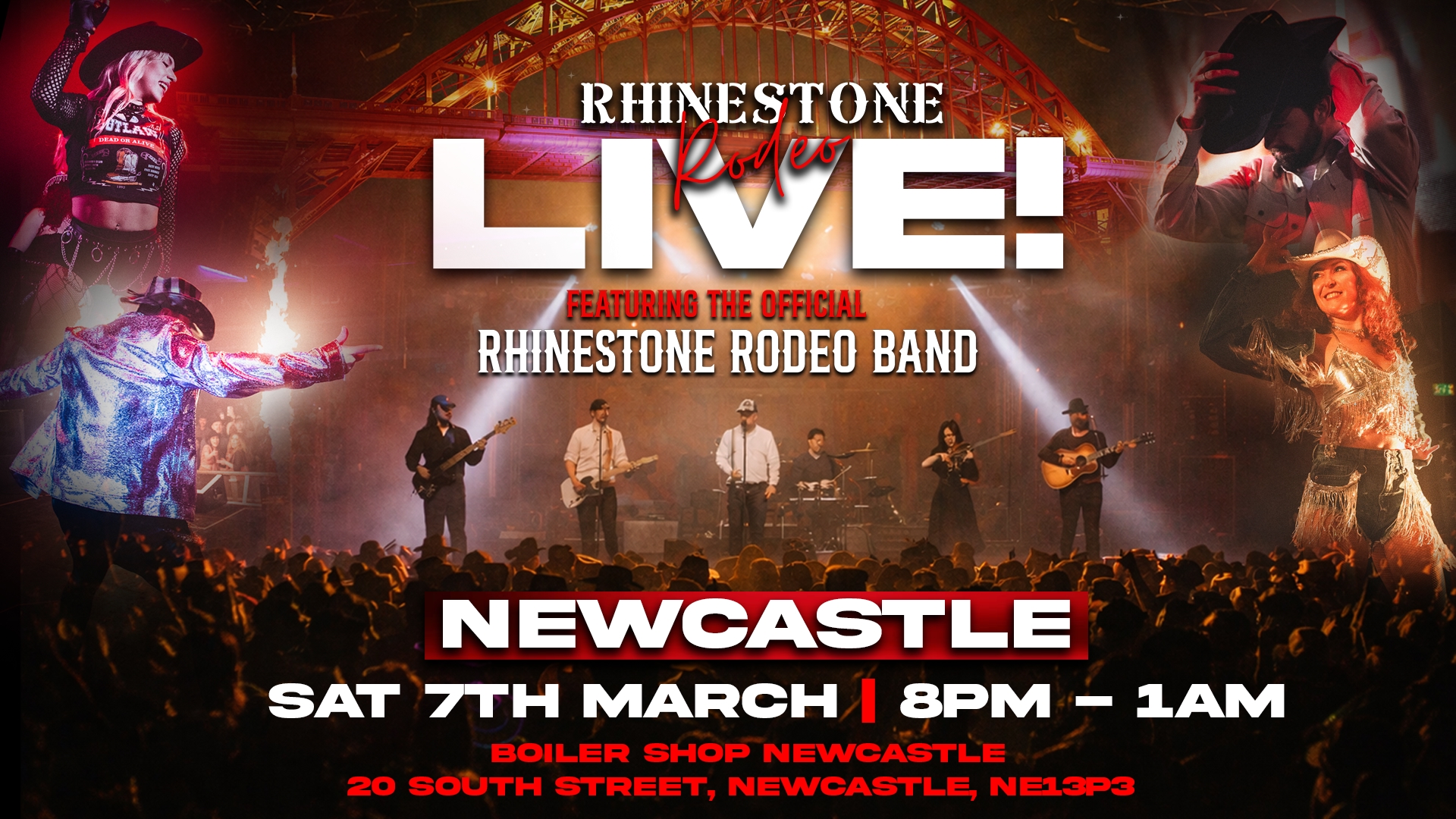 Rhinestone Rodeo: LIVE Newcastle March 7th