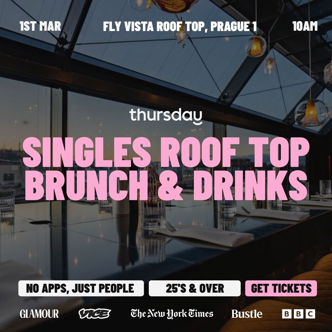 Thursday Dating | Brunch in the Sky | FlyVista, Prague 1 | CZ / EN