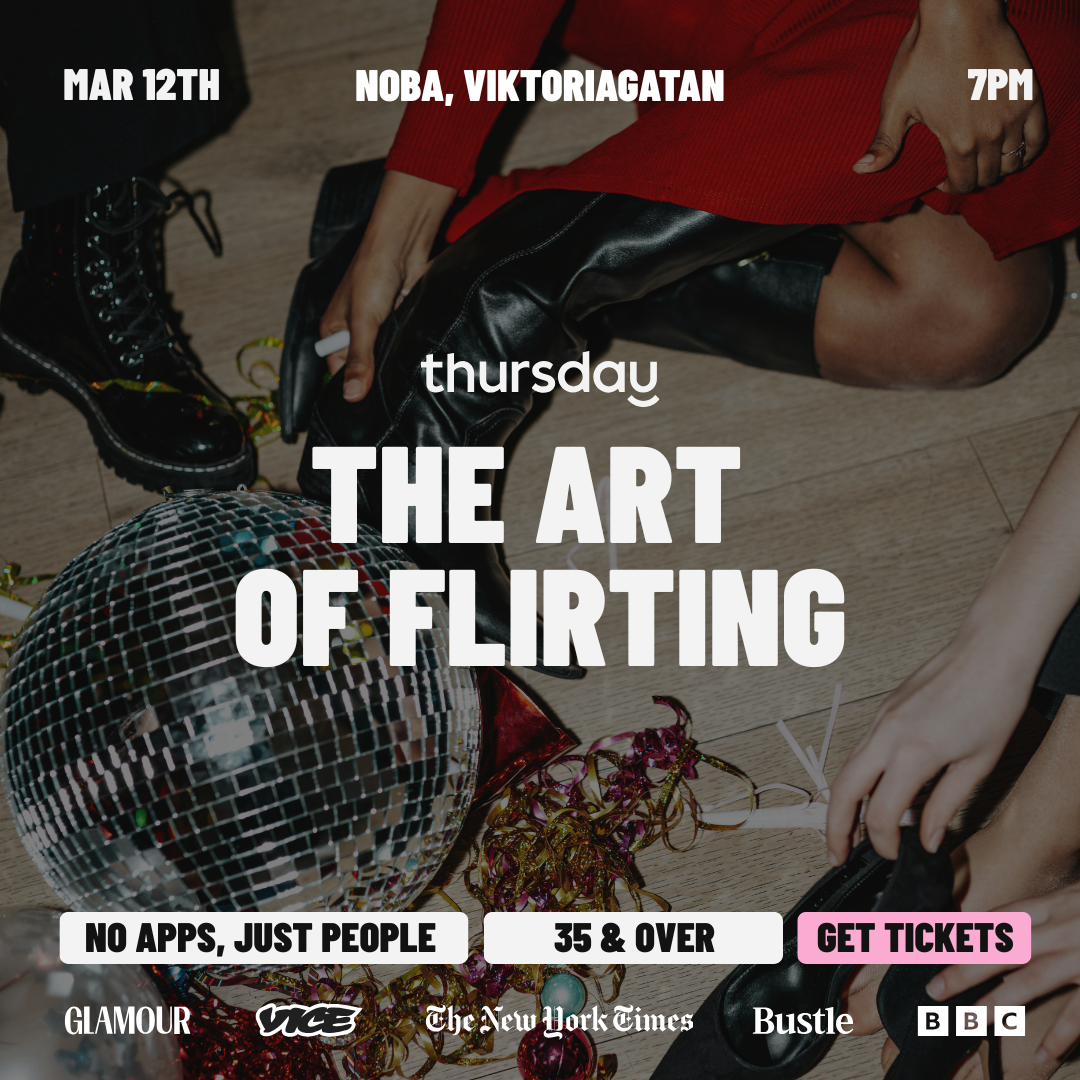 Thursday | The Art of Flirting (35+) | NOBA