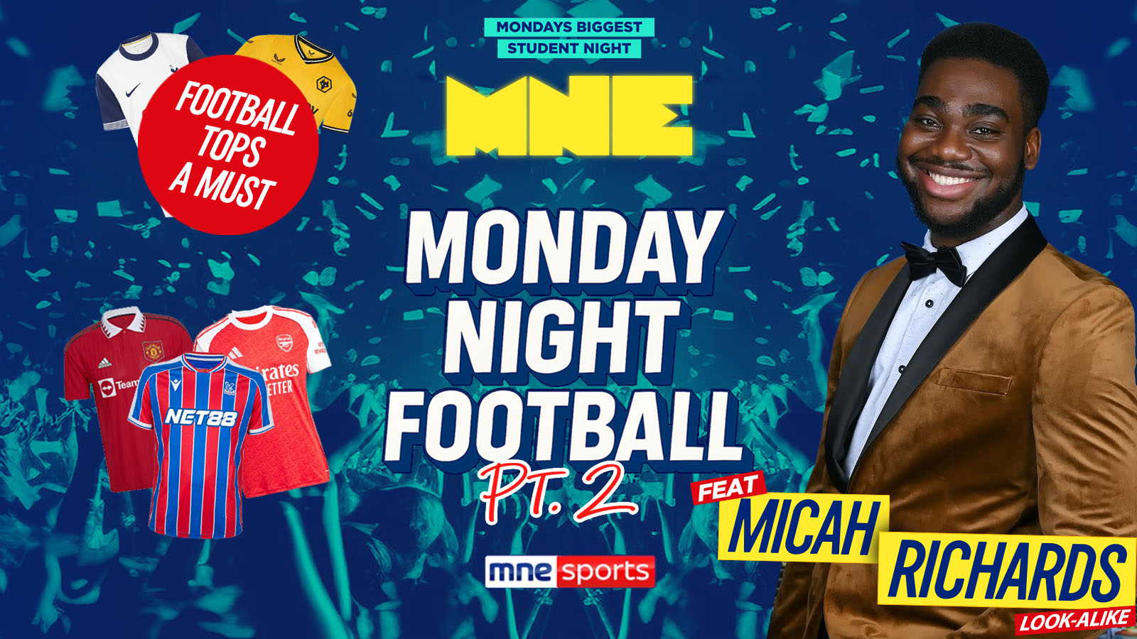 MNE – MONDAY NIGHT FOOTBALL PT. 2 FT. BIG MEEKS💙🏟️(FINAL 70 TICKETS!)