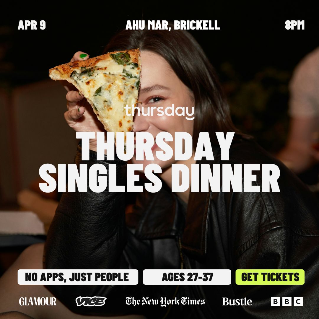 Thursday | The Prelude: Singles Dinner at Ahu Mar (Ages 27-37) | Brickell