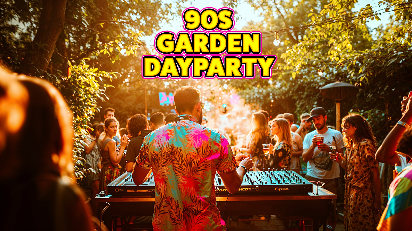90s Garden Day Party: Bournemouth 🌿