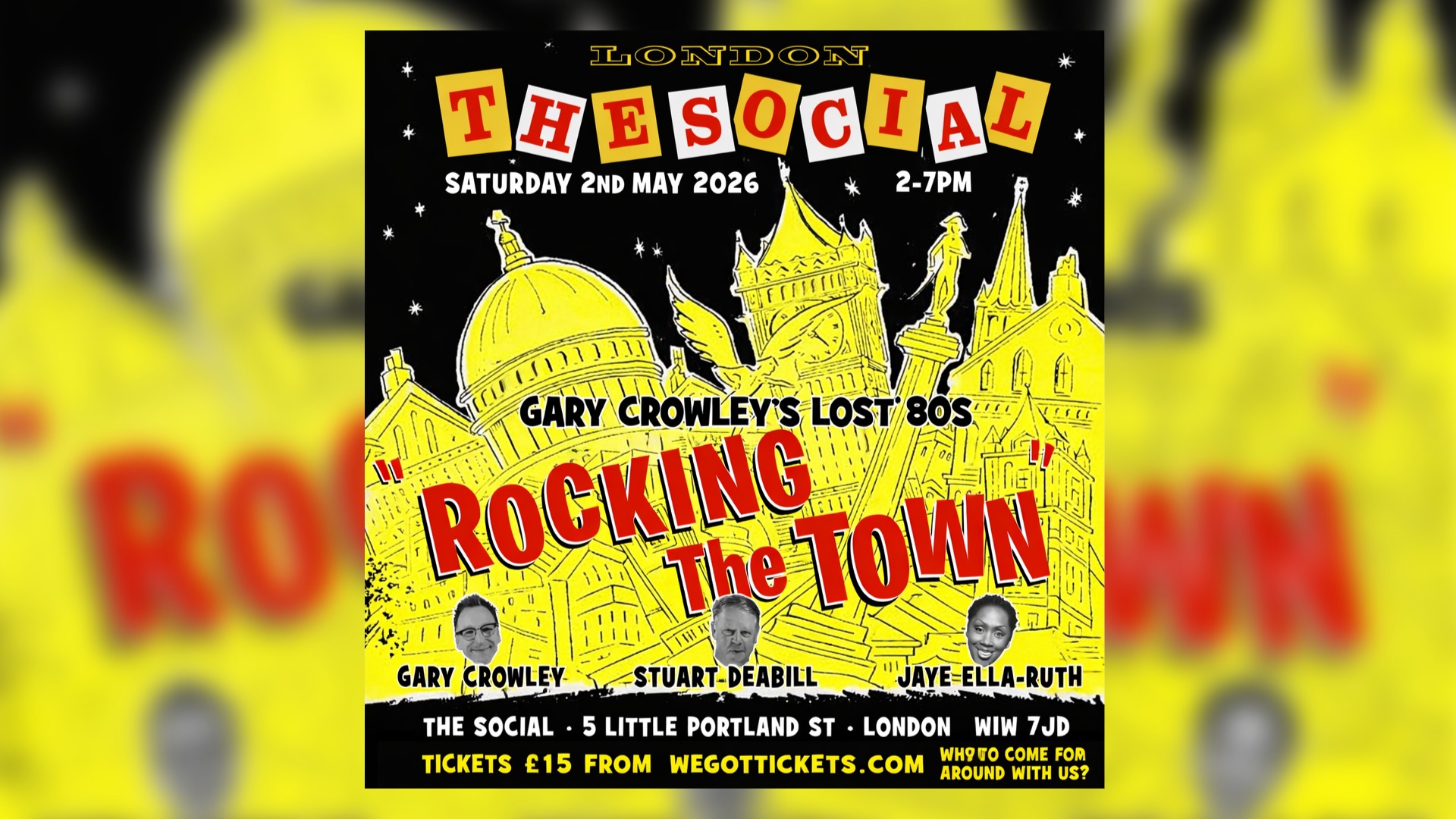 Gary Crowley’s Lost 80s: Rocking The Town