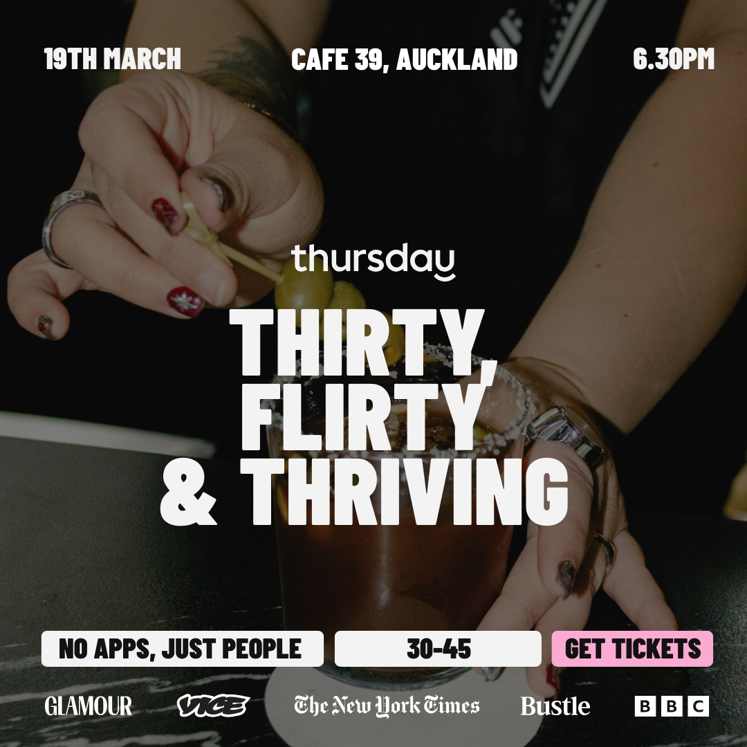 Thursday | Thirty, Flirty & Thriving – 30+ Date Night