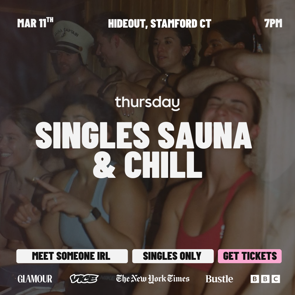 Thursday (Wednesday) | Singles Sauna Session | Hideout & Zstrict