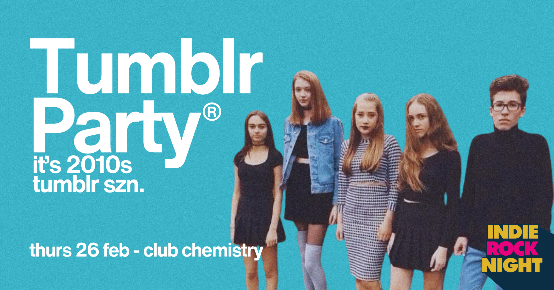 Indie Rock Night ∙ TUMBLR PARTY *LAST 50 TICKETS*