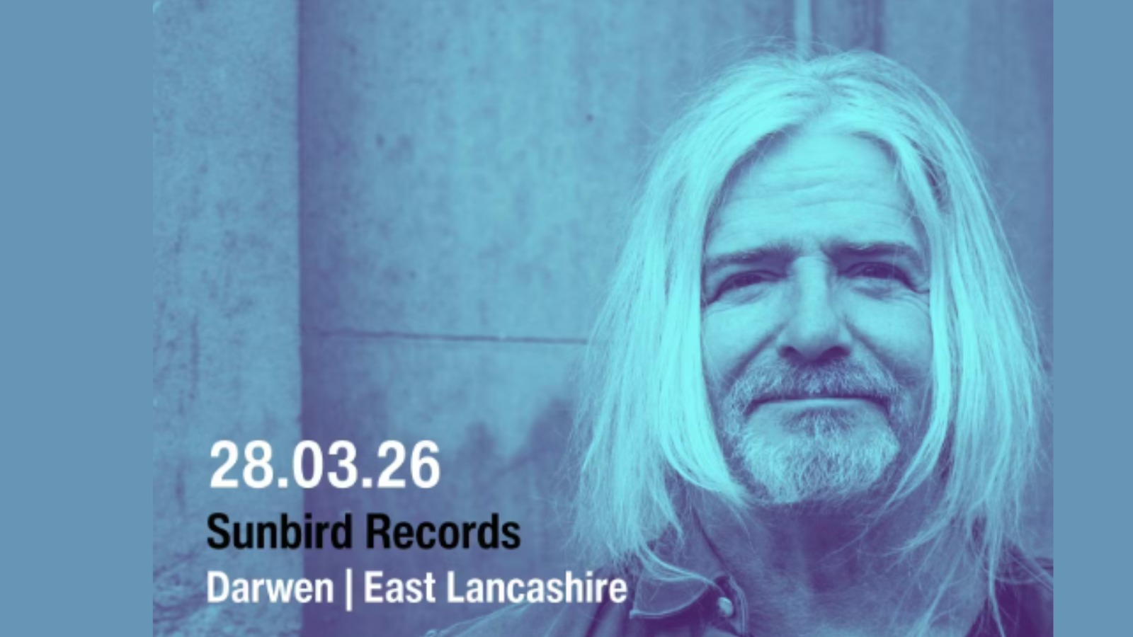 John Bramwell (I Am Kloot) – Saturday 28th March 2026 | Sunbird Records, Darwen, BB3 1BT