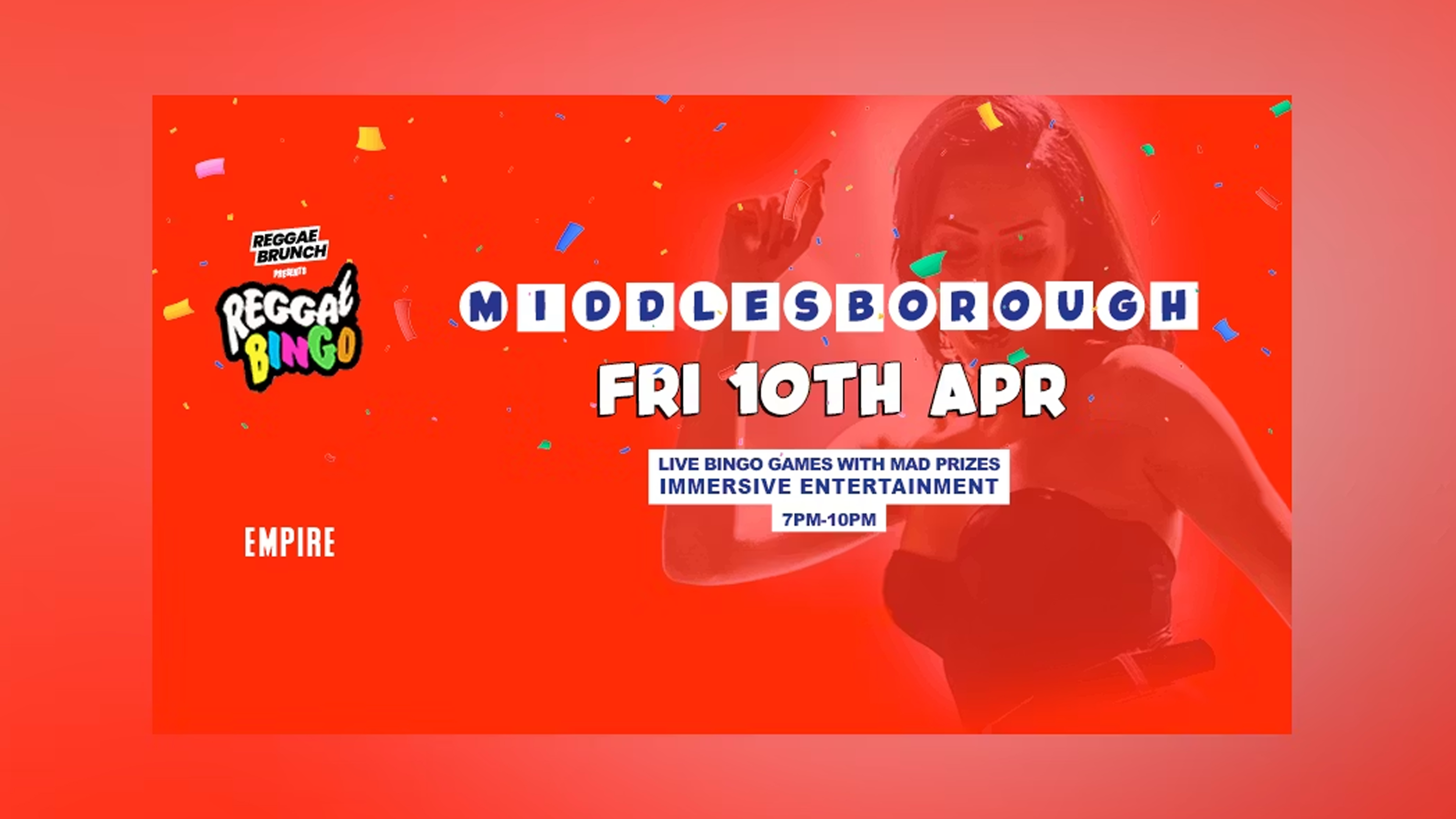 Reggae Bingo – Middlesborough