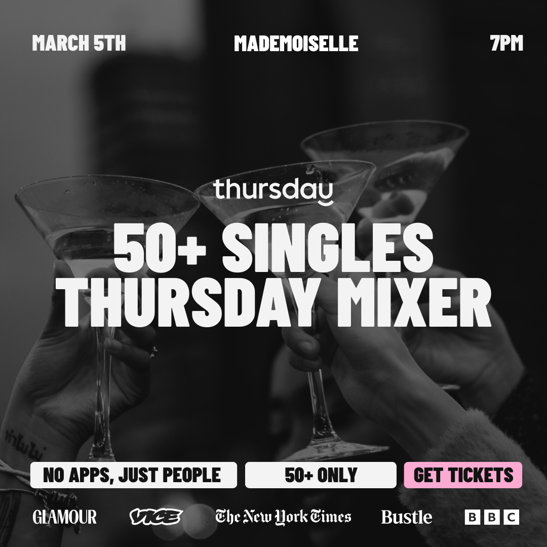 Thursday | Mademoiselle (50+ Only) | Toronto