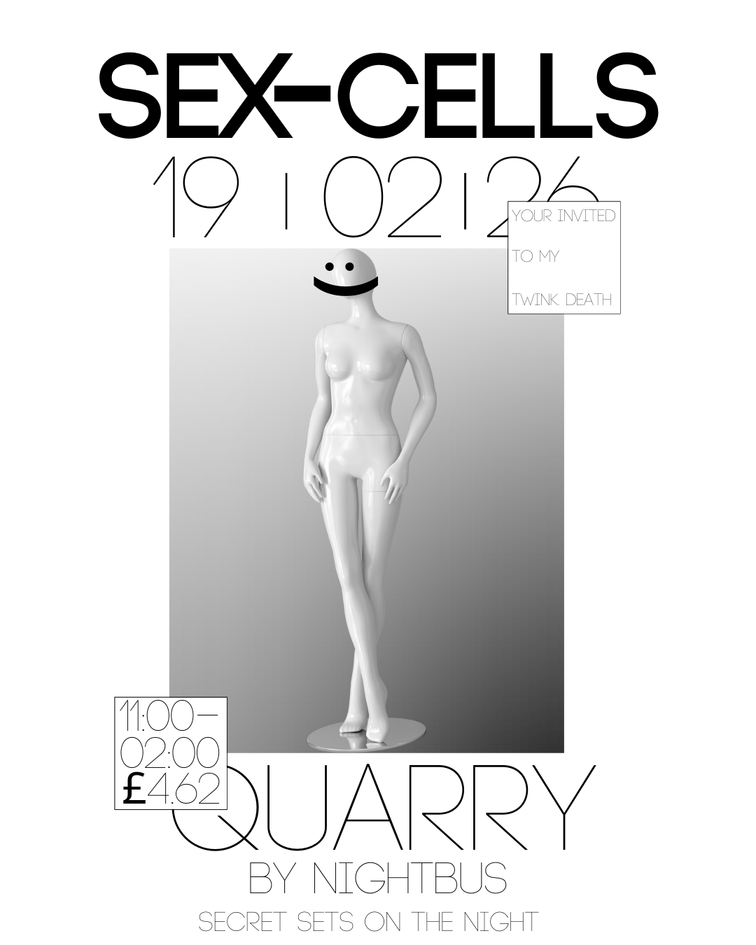 SEX-CELLS Present come to my twink death