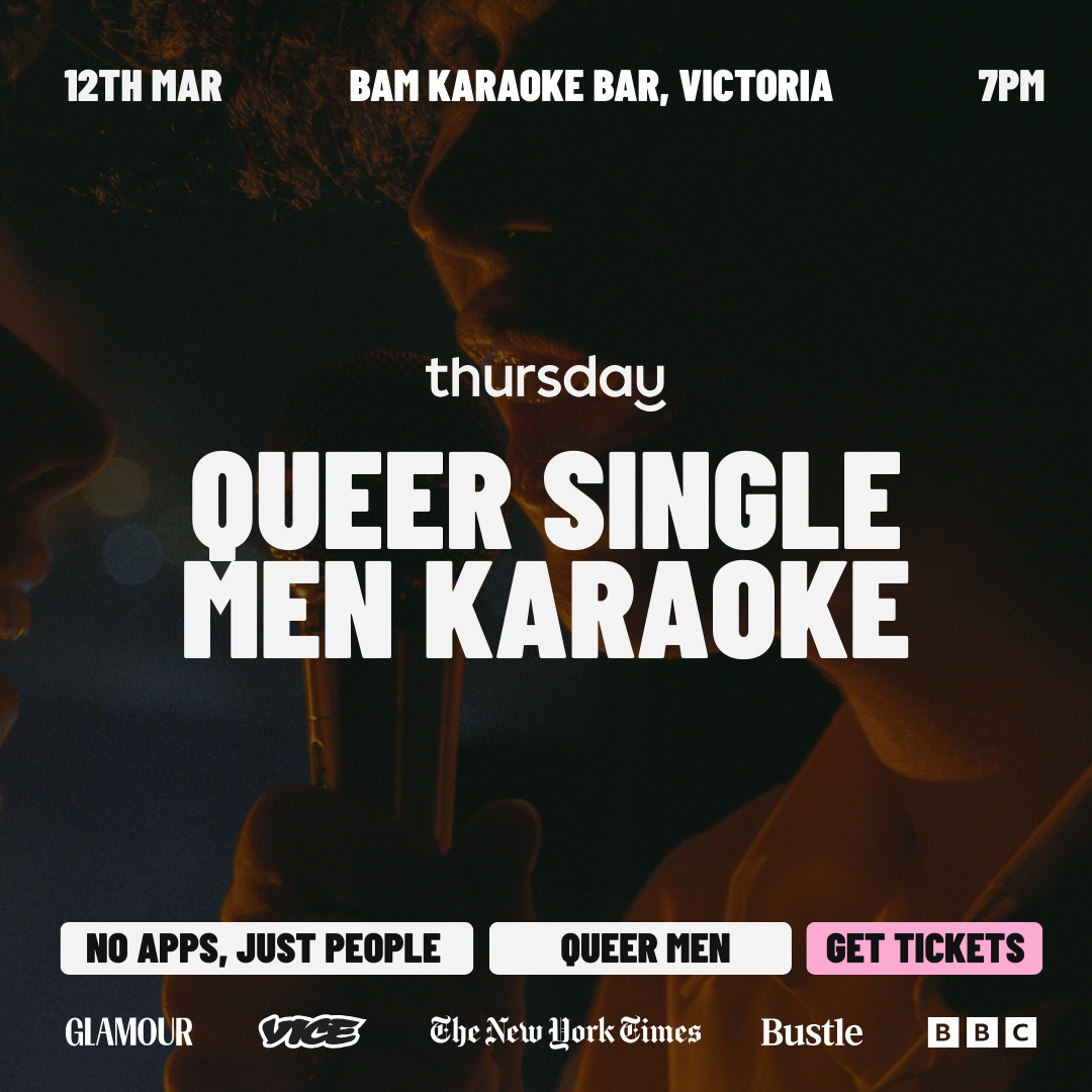 Thursday | BAM Karaoke Bar Queer Men | Victoria