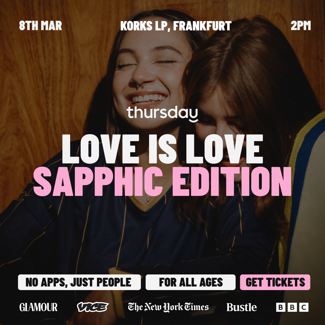 Sunday | Love is Love – Sapphic Edition @ Korks LP | Frankfurt