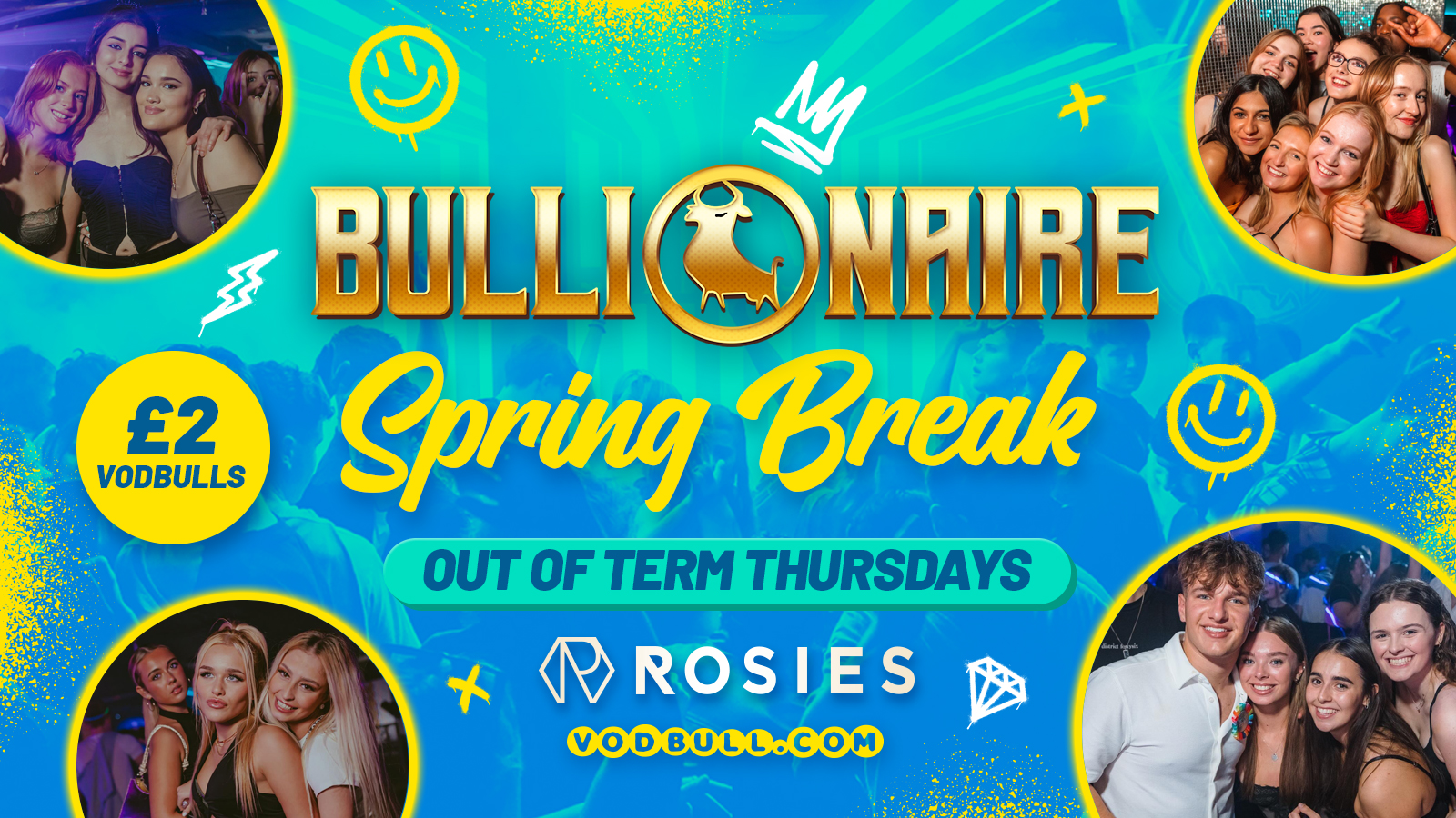 Bullionaire™️ Spring Sessions CLOSING PARTY!! [TONIGHT] at Rosies by Vodbull ⭐️23/04