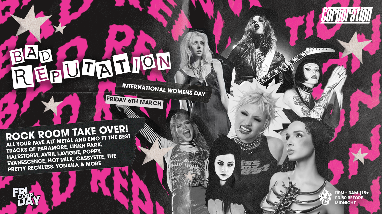 Bad Reputation | Friday Corp