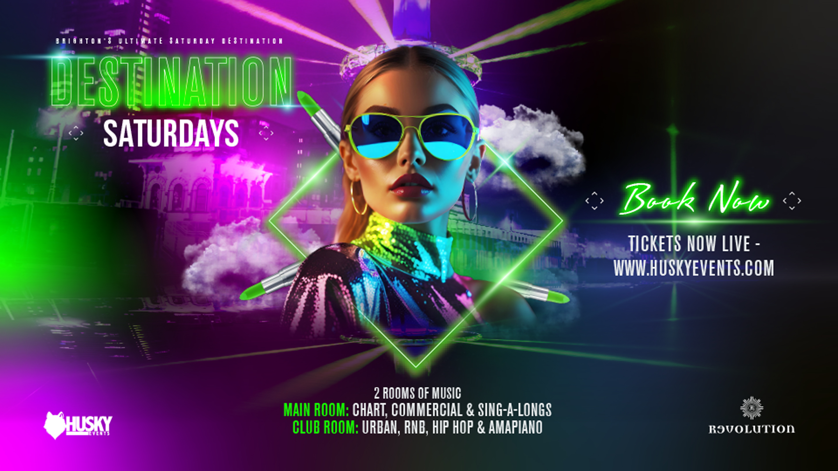 Destination Saturdays x Revolution Brighton | 28.02.2026 | PAYDAY WEEKEND