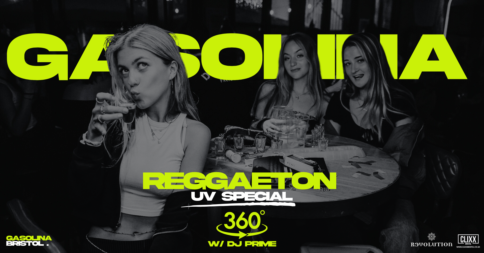Gasolina Bristol 🔥 UV Special x Reggaeton w/ DJ Prime x 360