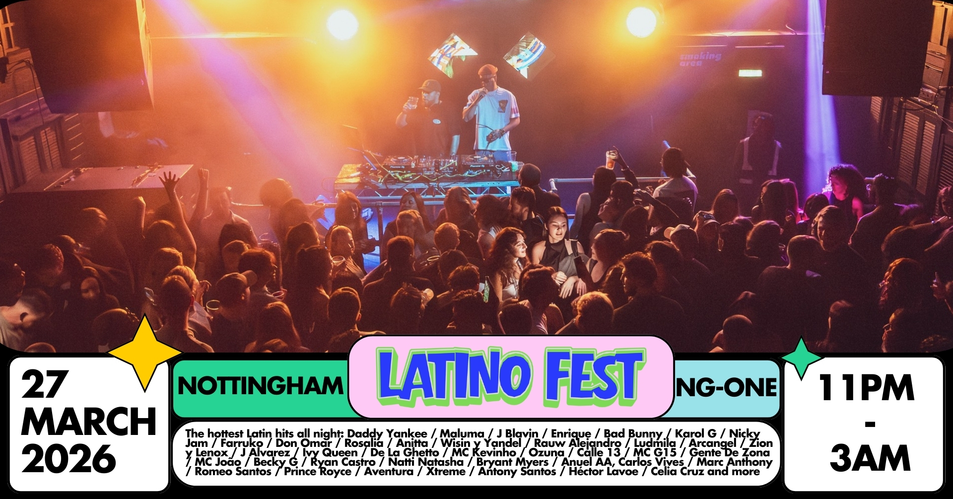 Latino Fest (Nottingham) Launch Party!