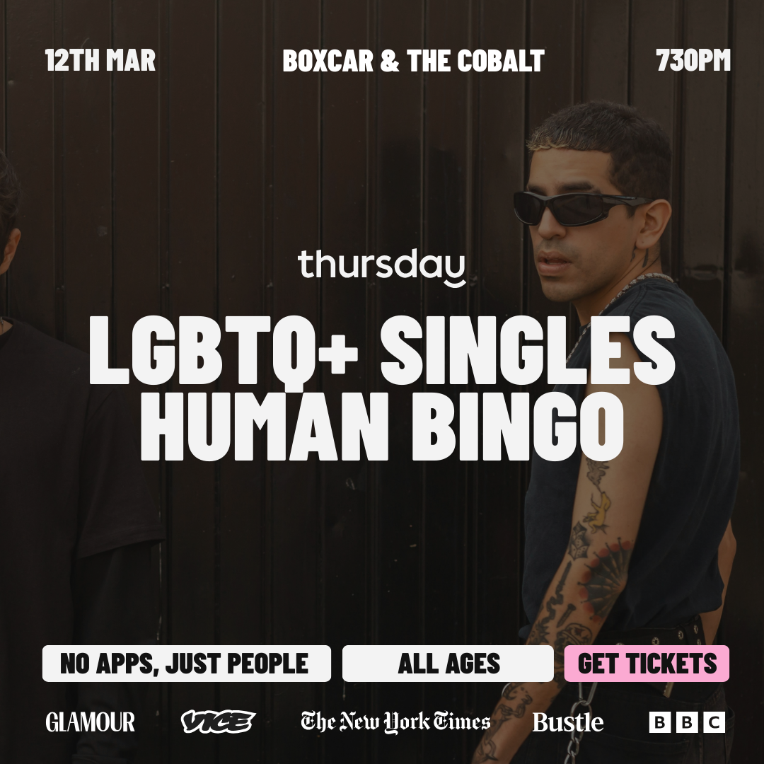 Thursday Dating | LGBTQ+ Human Bingo | Vancouver
