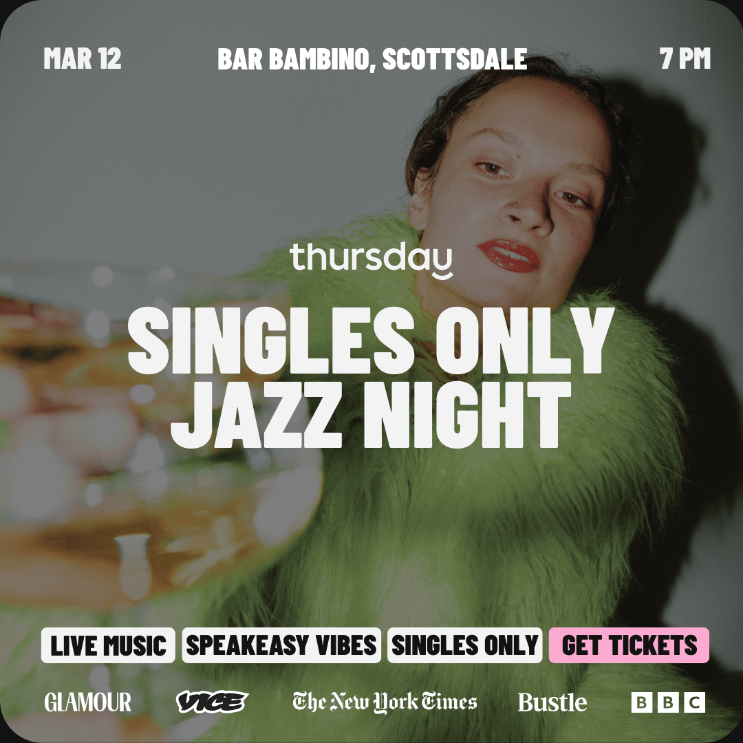 Thursday | Singles Jazz Night at Bar Bambino | Scottsdale