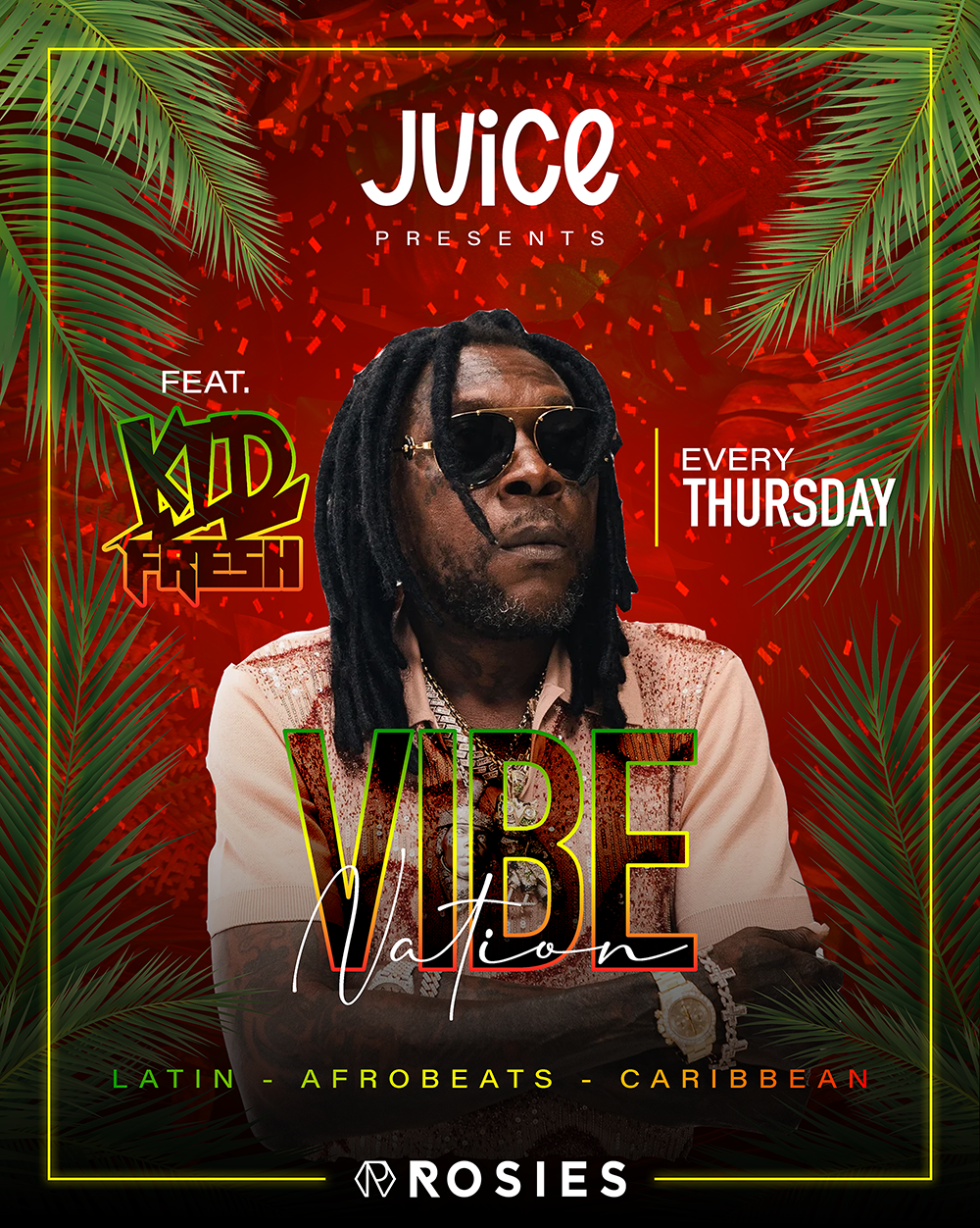 VIBE NATION “Three Worlds. One Rhythm. One Unforgettable Night.”