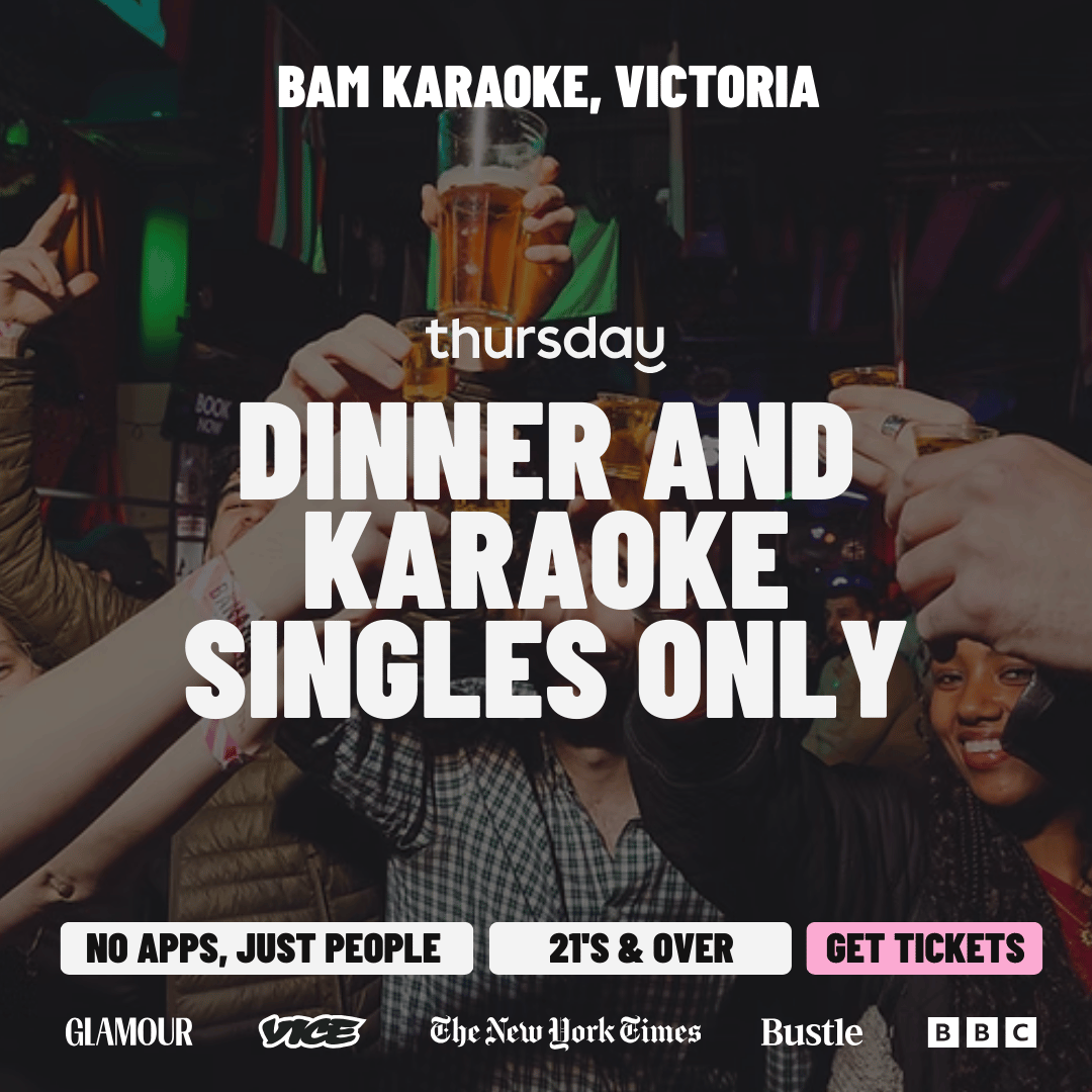 Tuesday | Singles Dinner and Karaoke! | Victoria