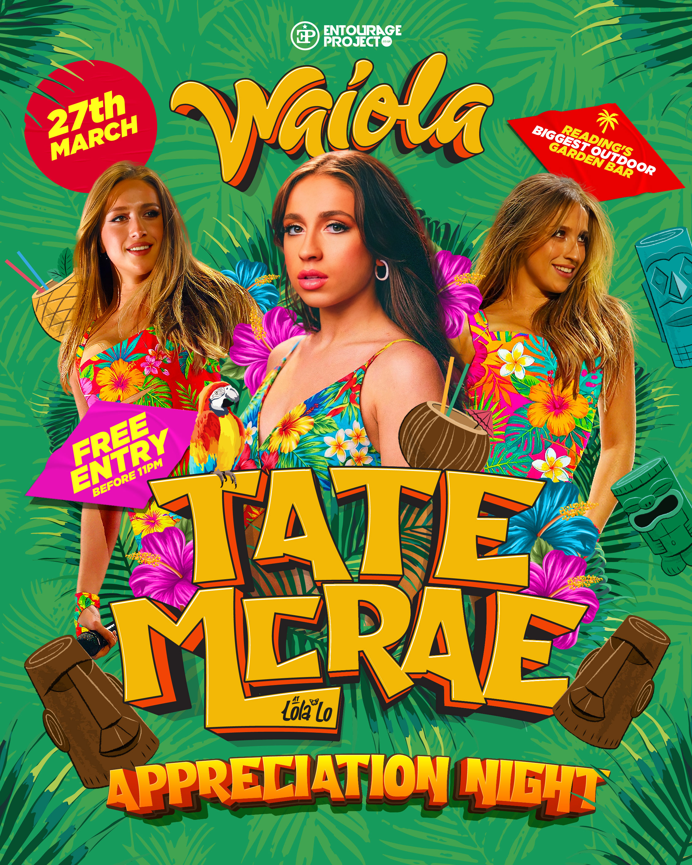 Waiola: TATE MCRAE APPRECIATION NIGHT 🎤
