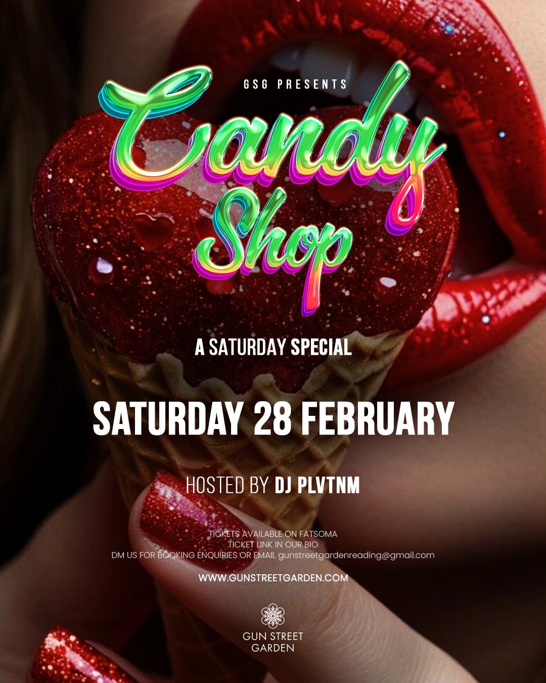 GSG Presents… CANDY SHOP 🍭