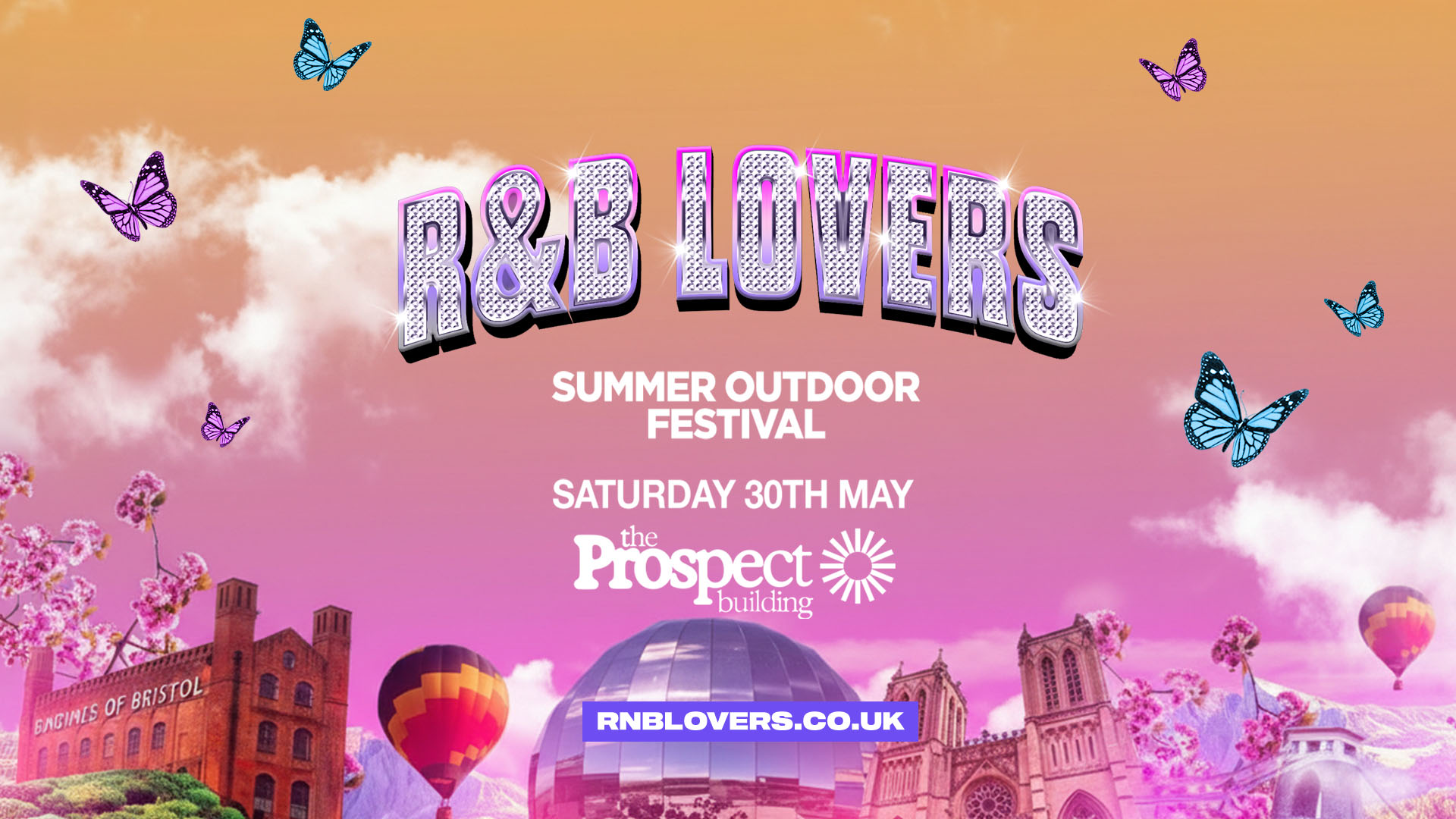 R&B Lovers – Summer Outdoor Festival – Saturday 30th May – Prospect Building [FINAL 100 TICKETS!]