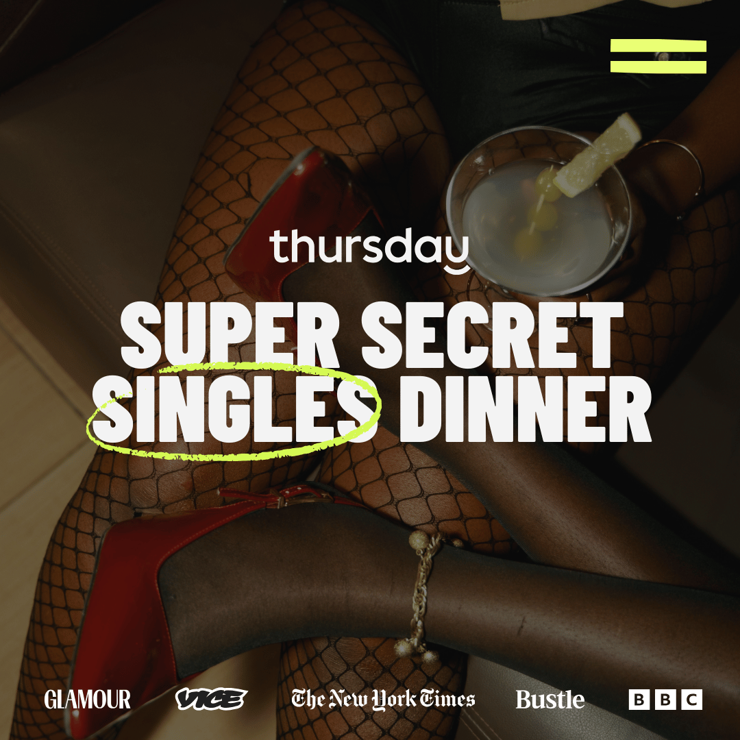 Wednesday | Super Secret Singles Dinner (35-45) | Location Revealed: Ristorante Il Trio