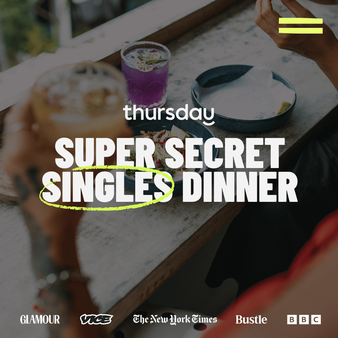 Wednesday | Super Secret Singles Dinner (35-45) | Lemon Grove