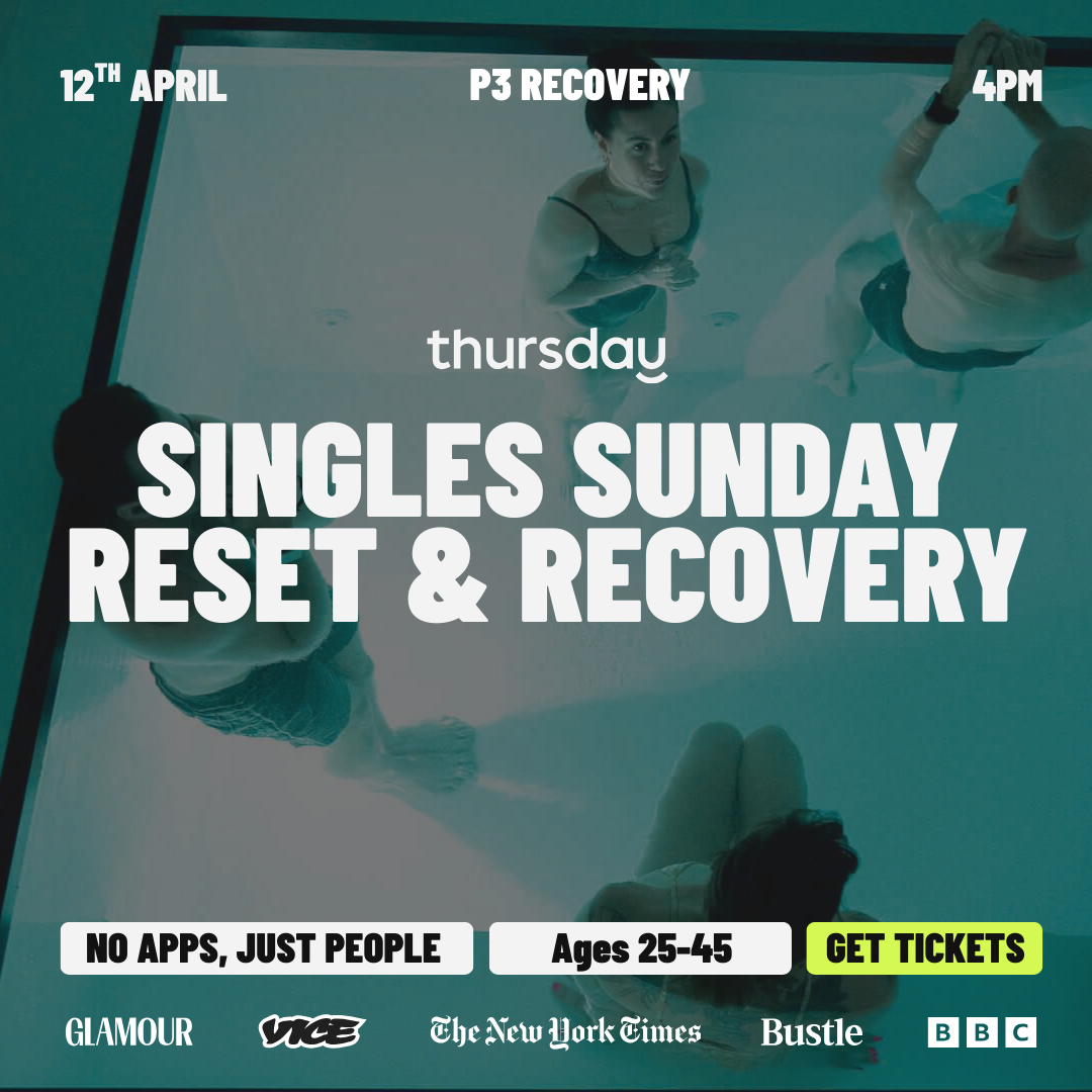 Sunday | Reset & Social at P3 Recovery 25-45 | Port Melbourne