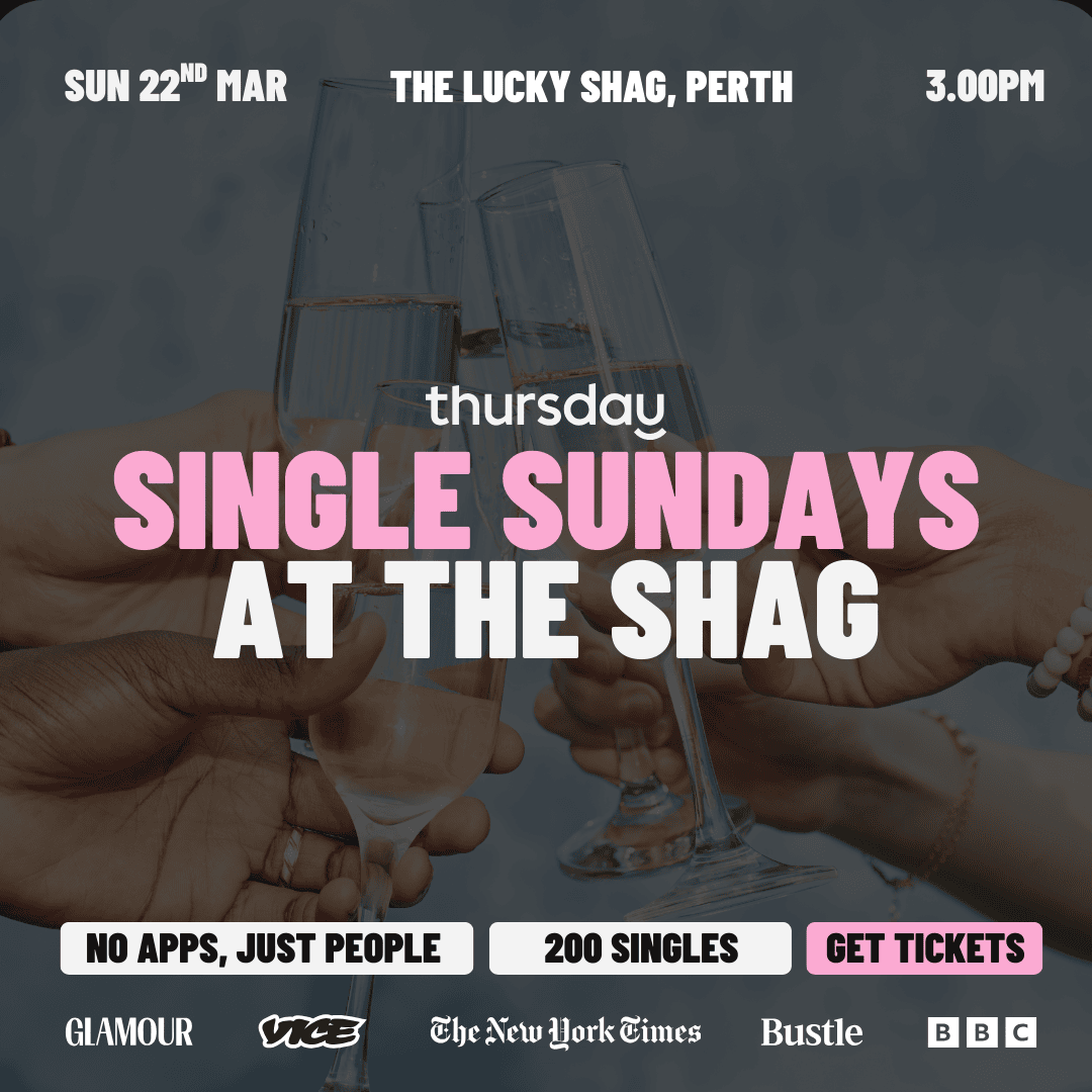 Sunday | End of Summer Singles Mixer | The Lucky Shag | Perth (All Ages)