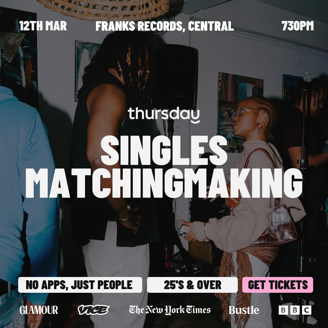 Thursday | Singles AI Mystery Pairing | Franks Records