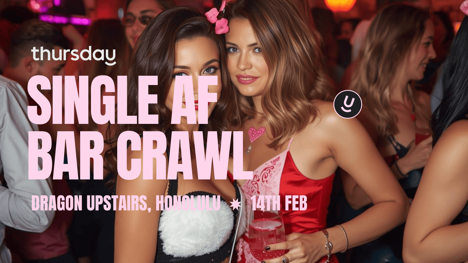 SATURDAY | VALENTINES DAY BAR CRAWL | HONOLULU
